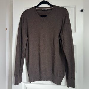 Banana Republic Brown V-Neck Sweater
